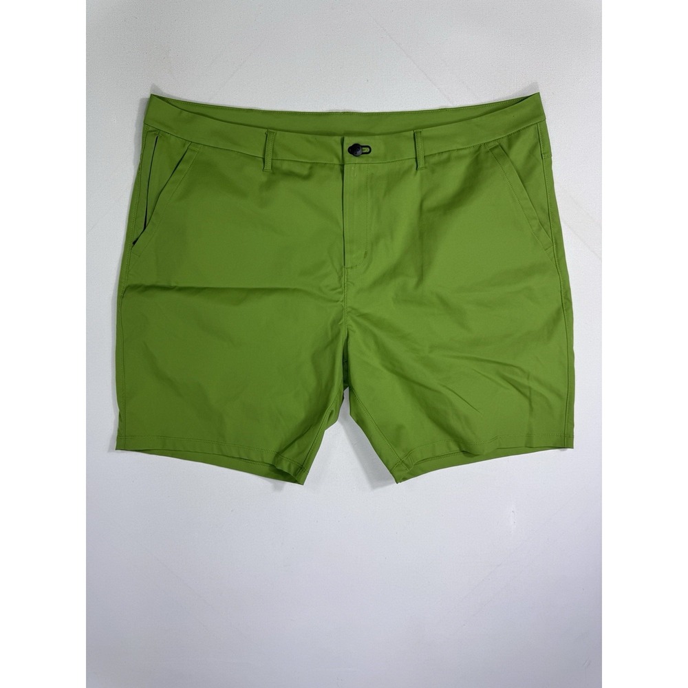 Public Rec All Day Every Day Shorts Mens 44x8 Green Tech Stretch Golf Athleisure